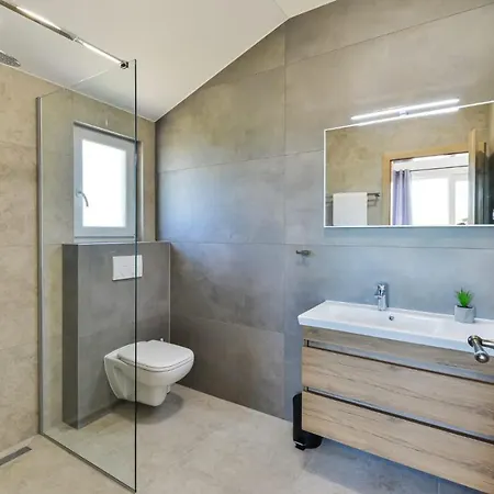 Romantic With Pool, And Whirpool, Sauna, Near Sandy - By Traveler Tourist Agency Krk Id 2379 Bedroom 3 * Привлака