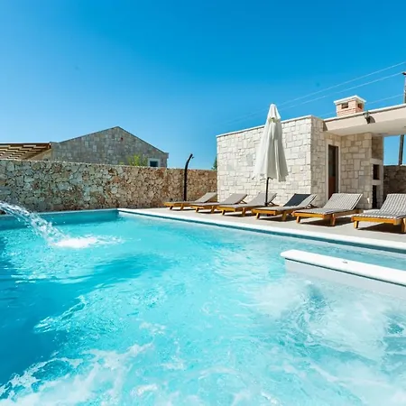 Villa Romantic With Pool, And Whirpool, Sauna, Near Sandy - By Traveler Tourist Agency Krk Id 2379 Bedroom 3 *