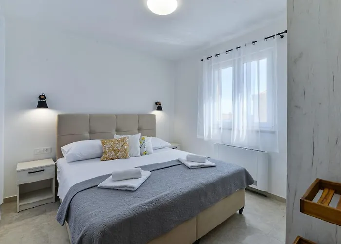 Villa Romantic With Pool, And Whirpool, Sauna, Near Sandy - By Traveler Tourist Agency Krk Id 2379 Bedroom 3 *