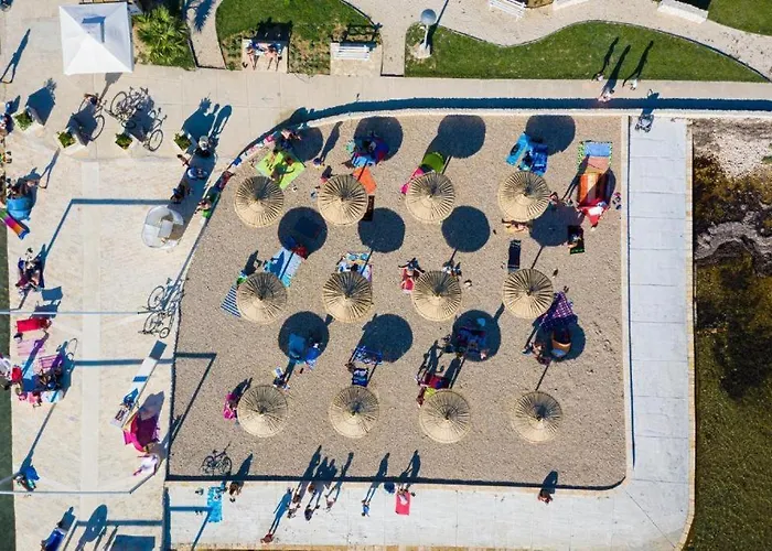 Romantic With Pool, And Whirpool, Sauna, Near Sandy - By Traveler Tourist Agency Krk Id 2379 Bedroom 3 * Privlaka