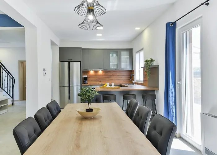 Romantic With Pool, And Whirpool, Sauna, Near Sandy - By Traveler Tourist Agency Krk Id 2379 Bedroom 3 Villa *